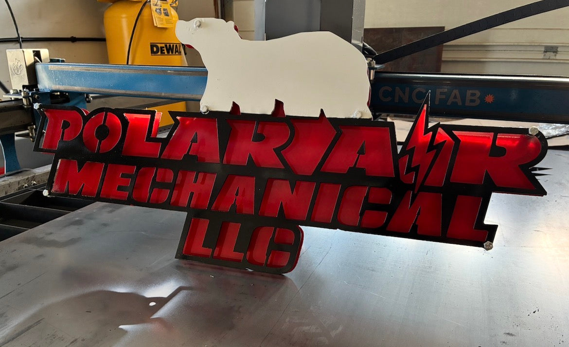 Custom signs and logos