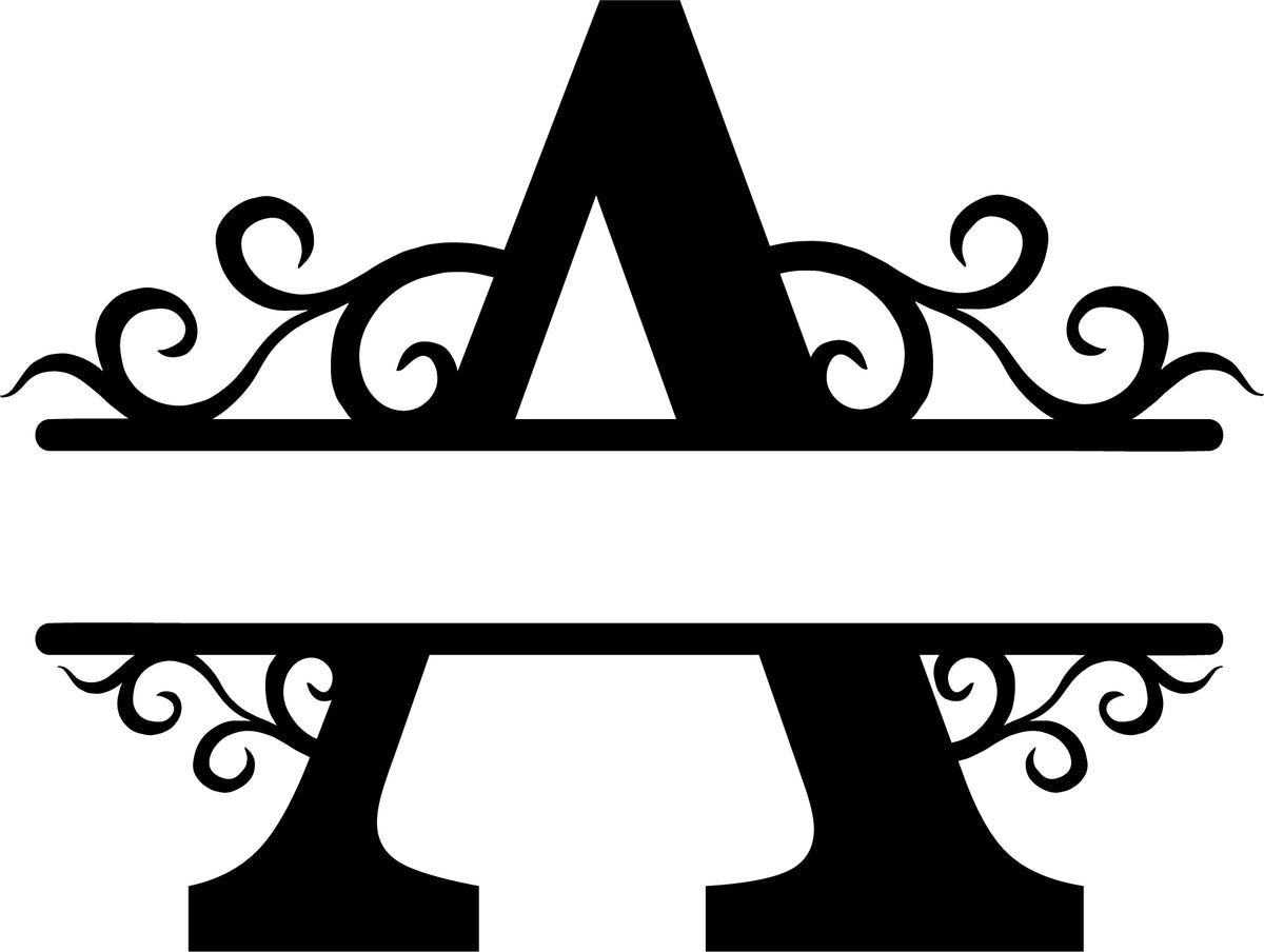 Initial Letter Metal Monogram