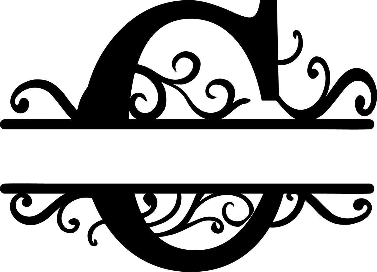 Initial Letter Metal Monogram