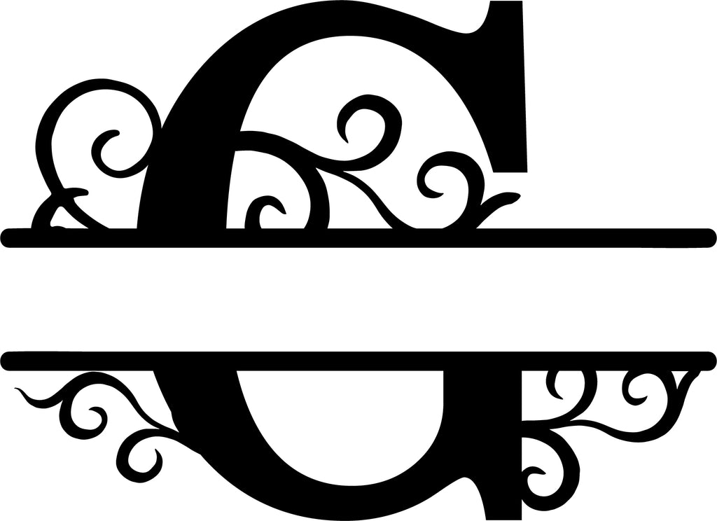 Initial Letter Metal Monogram