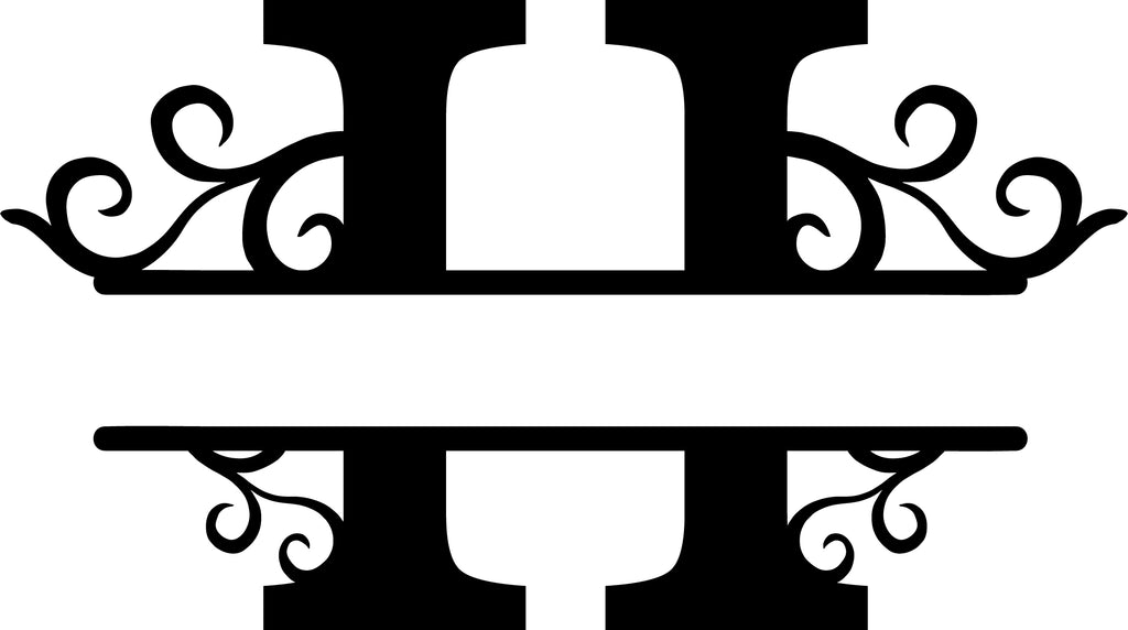 Initial Letter Metal Monogram
