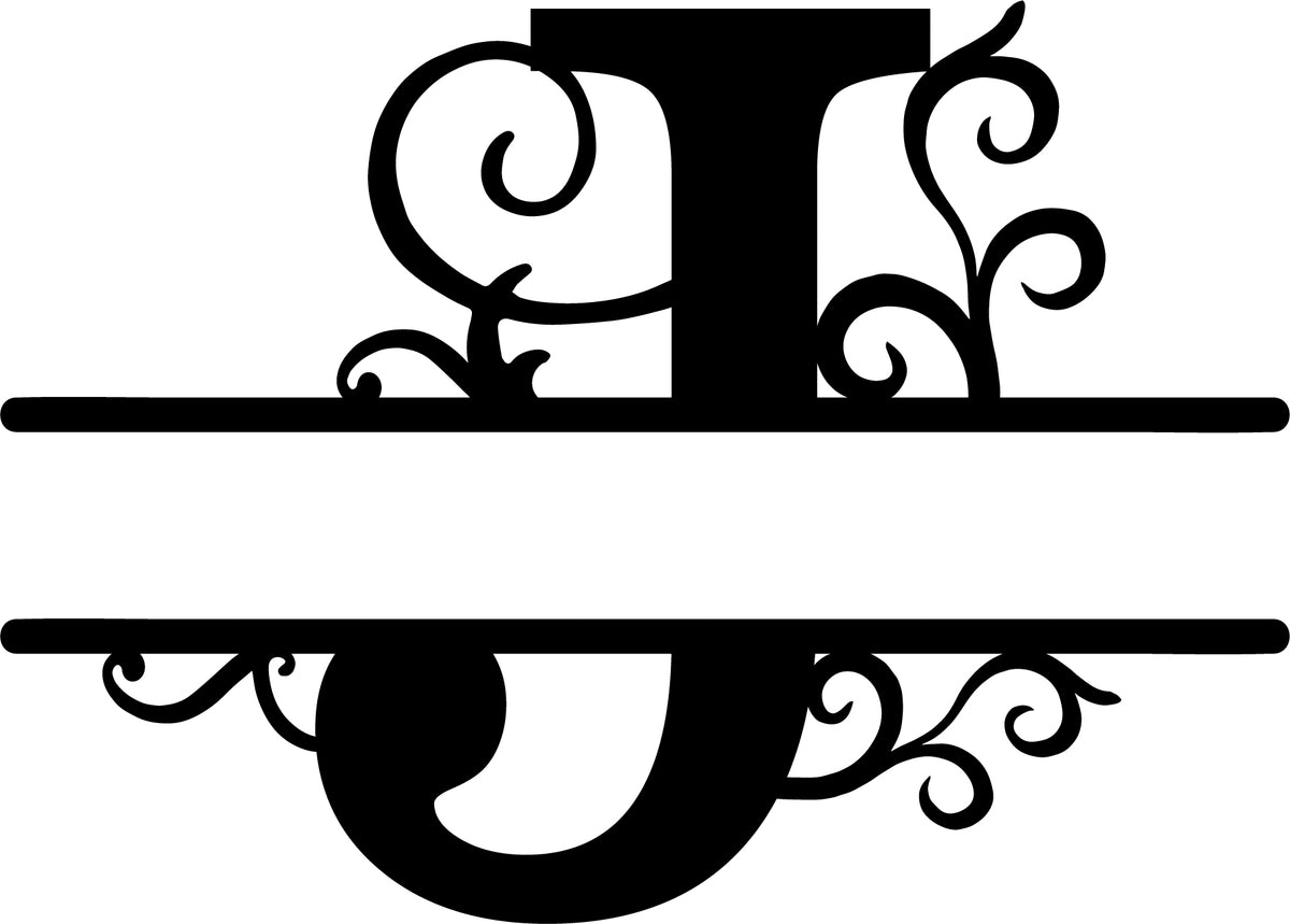 Initial Letter Metal Monogram