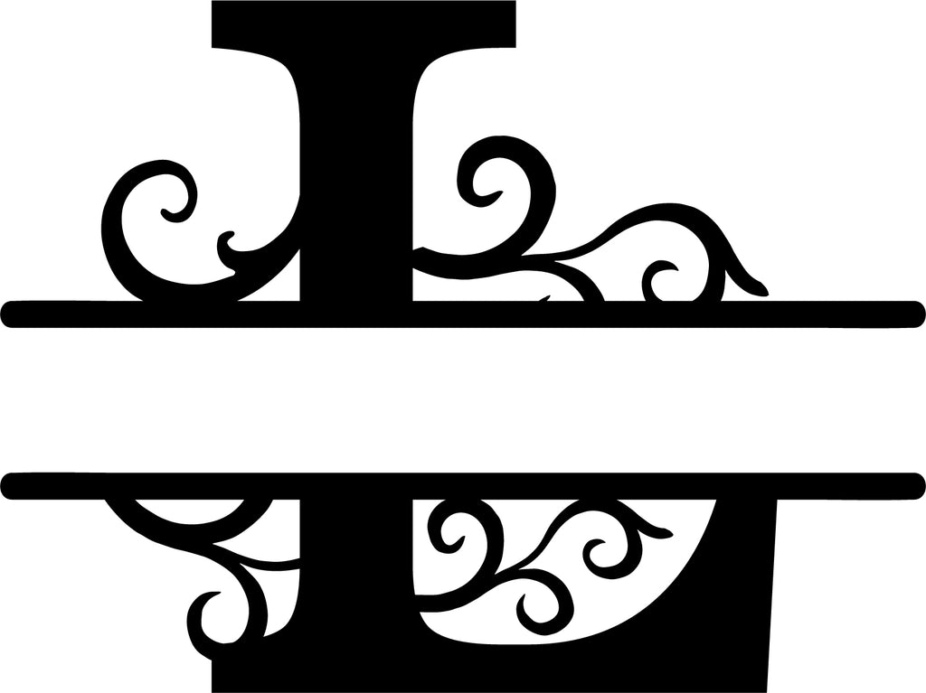 Initial Letter Metal Monogram