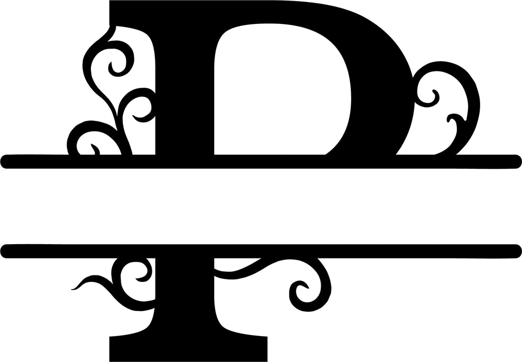 Initial Letter Metal Monogram