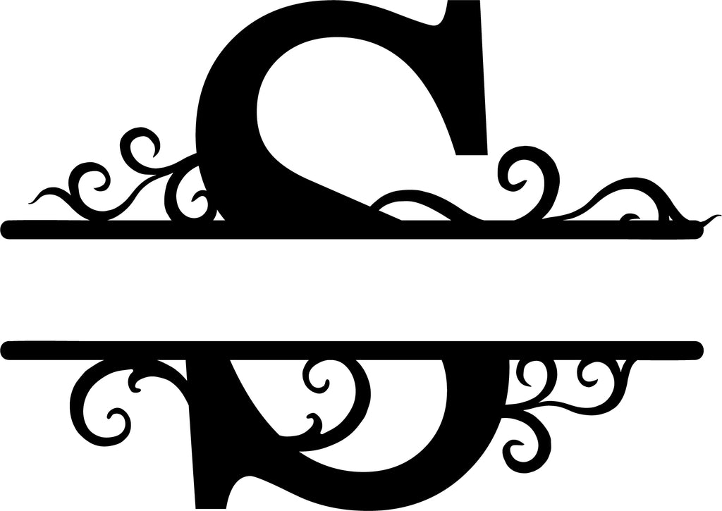 Initial Letter Metal Monogram