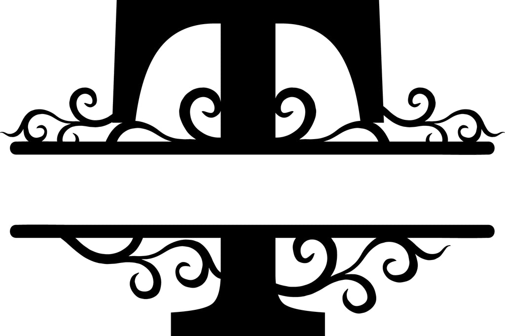 Initial Letter Metal Monogram