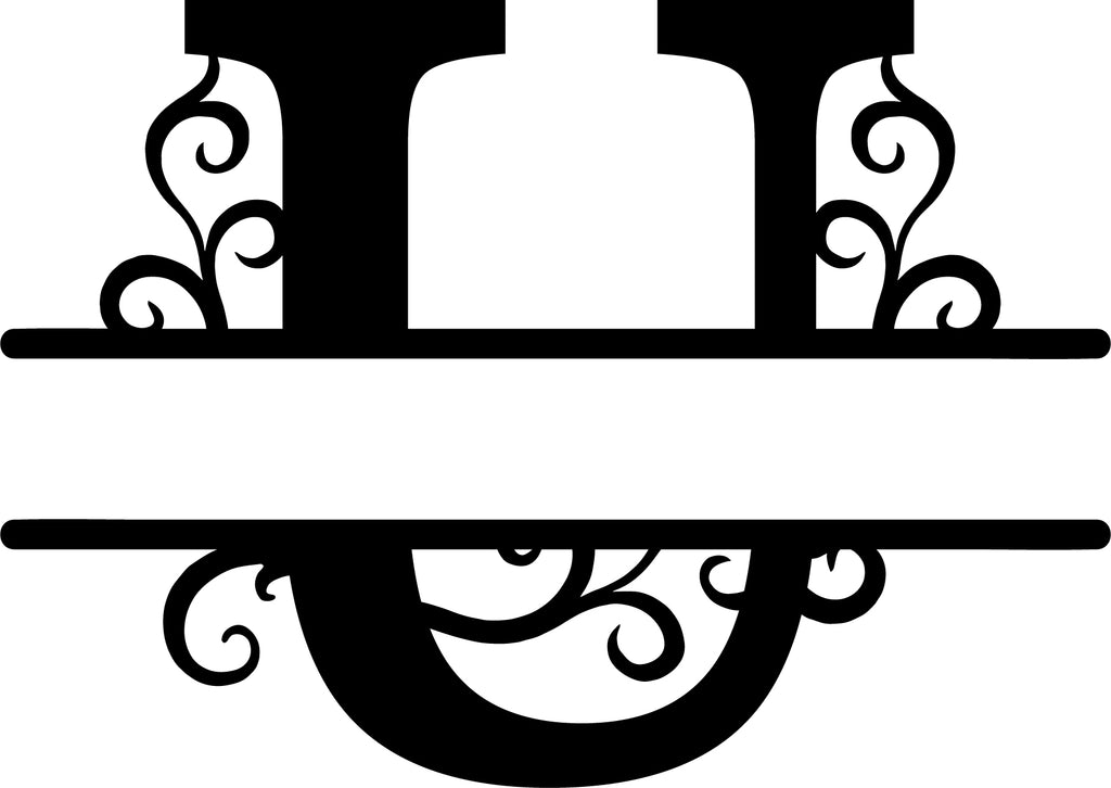 Initial Letter Metal Monogram