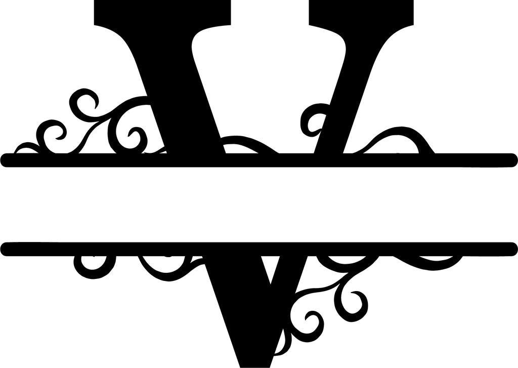 Initial Letter Metal Monogram