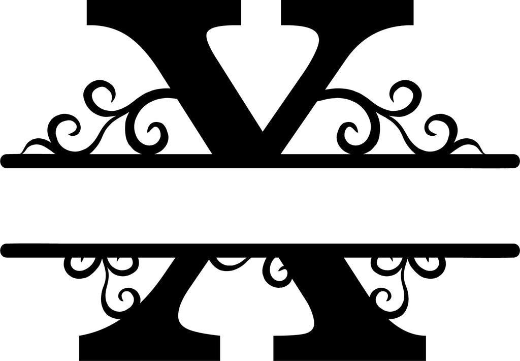 Initial Letter Metal Monogram