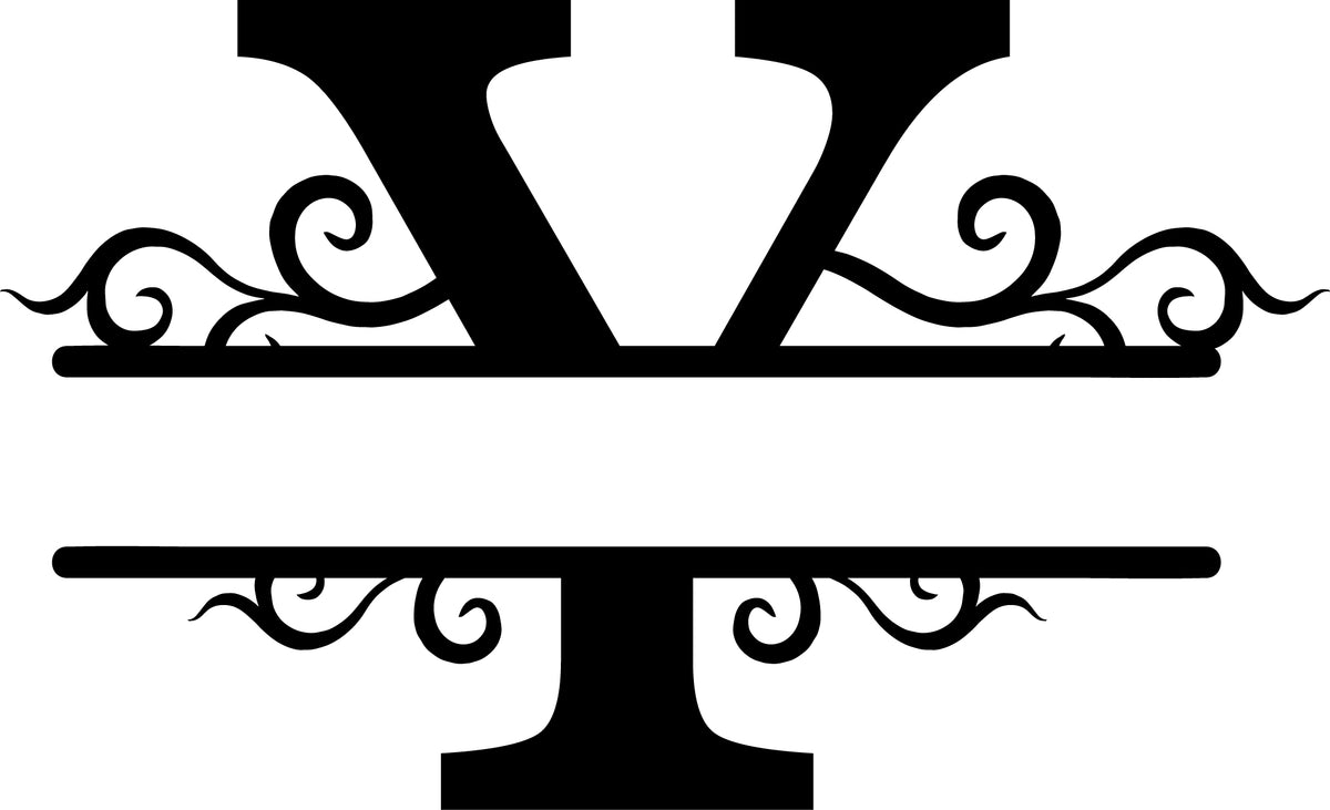 Initial Letter Metal Monogram