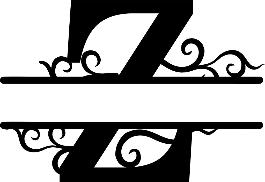 Initial Letter Metal Monogram